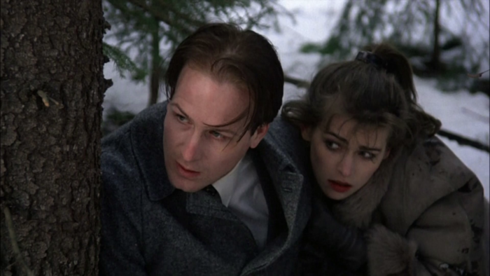 William Hurt, Joanna Pacula in "Gorky Park", 1983, Regie Michael Apted.