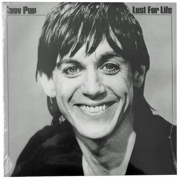 Iggy Pop. Artikel von Christian Erdmann. Bild: "Lust For Life" Album Cover,