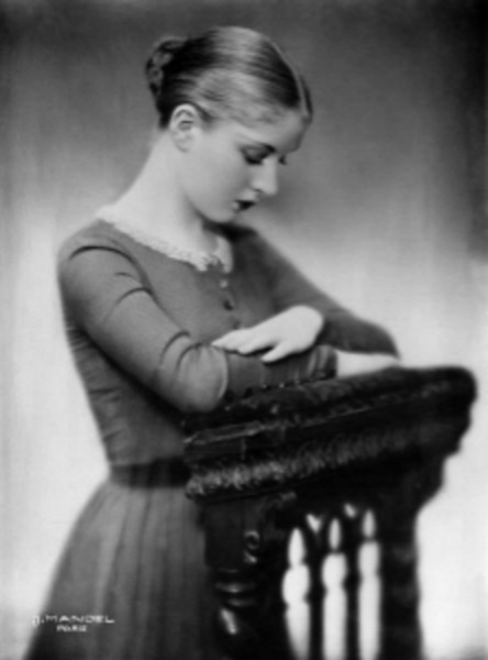 Rena Mandel, Darstellerin in "Vampyr - Der Traum des Allan Gray", 1932, Regie Carl Theodor Dreyer.