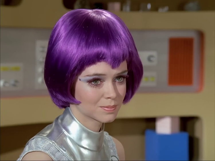 Gabrielle Drake als Lt. Ellis in der TV-Serie "UFO".