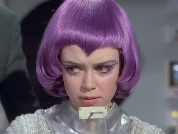 Gabrielle Drake als Lt. Ellis in der TV-Serie "UFO".
